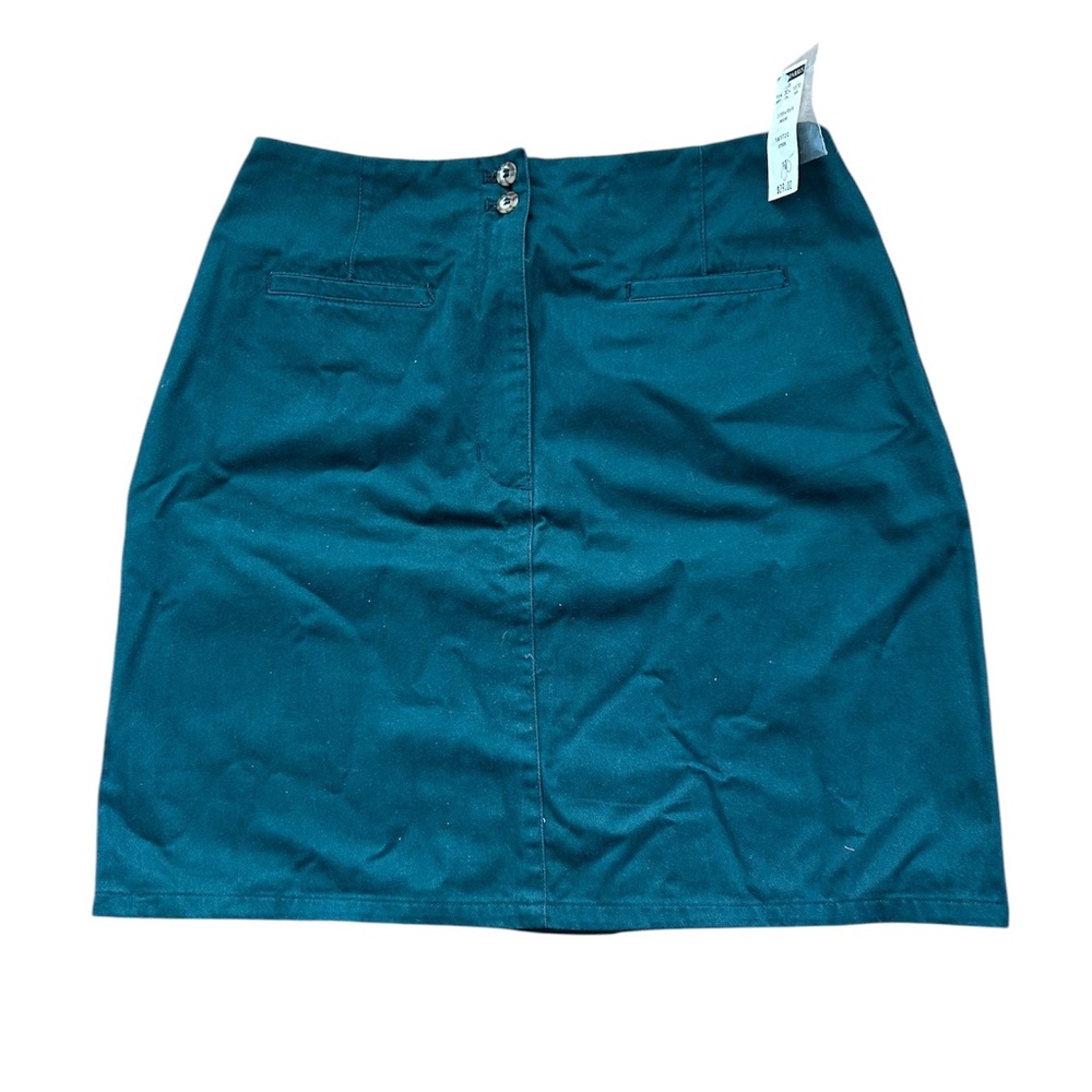 Denim Mini Skirt NOS sz 10 Vintage Paul Harris Store PASTA